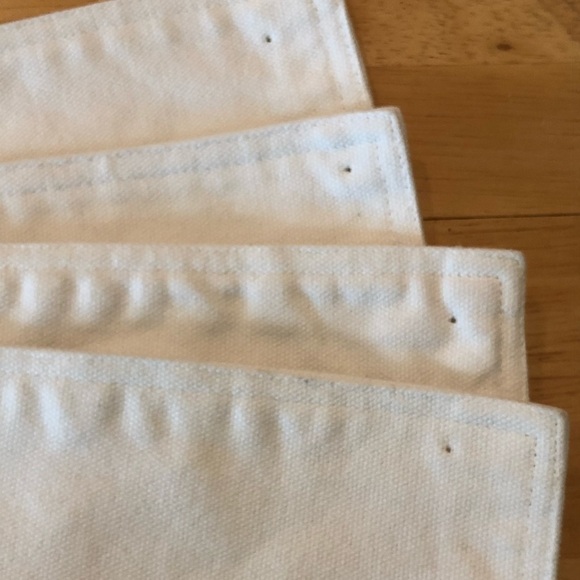 Kate Spade 4 Pink and White “Eat Cake For Breakfast” Placemats - Picture 6 of 9